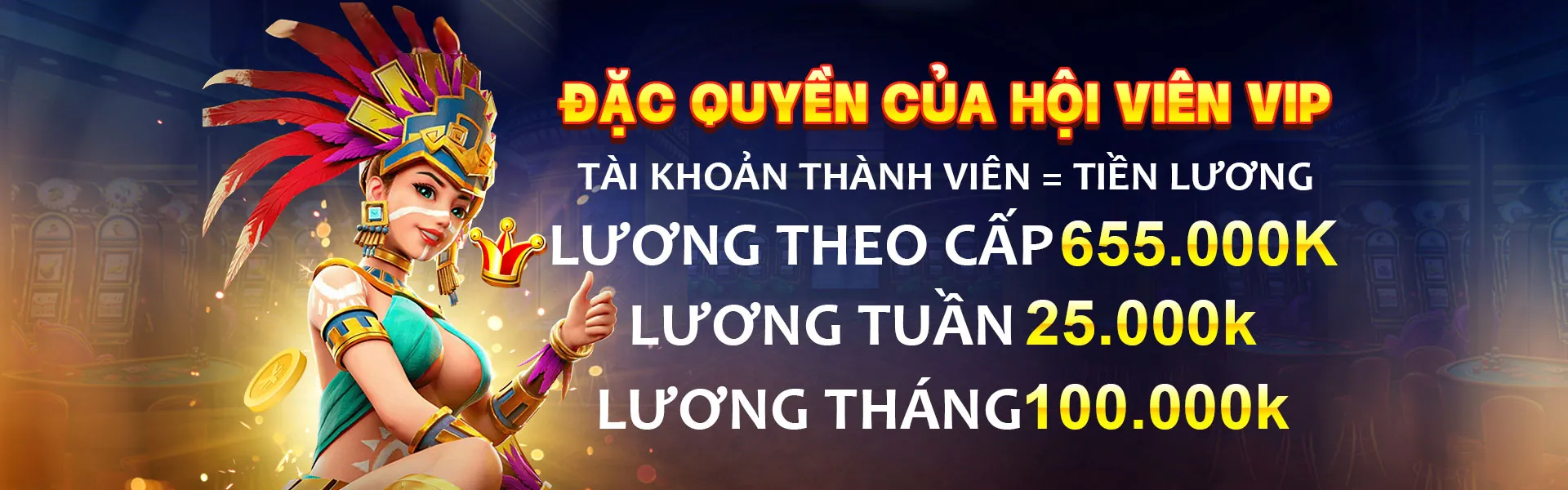 Chương trình VIP lucky6868 nổ hũ